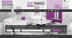 Desktop Screenshot of immobilierchaponost.com