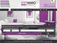 Tablet Screenshot of immobilierchaponost.com